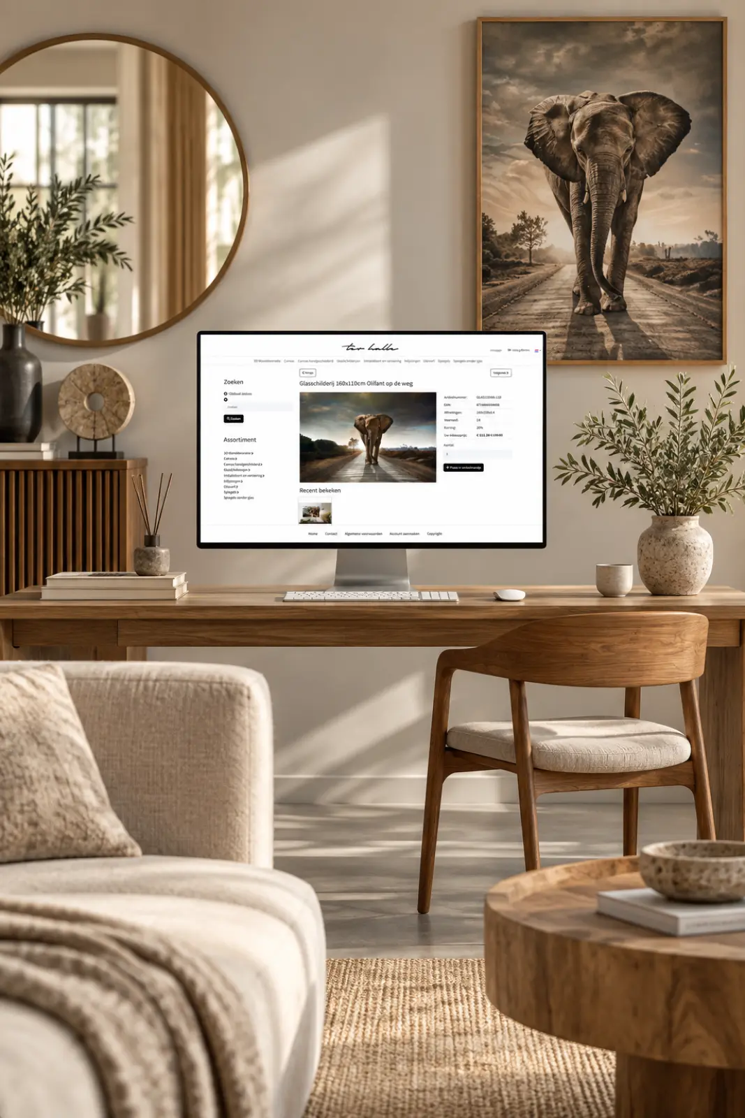 Producten helder gepresenteerd